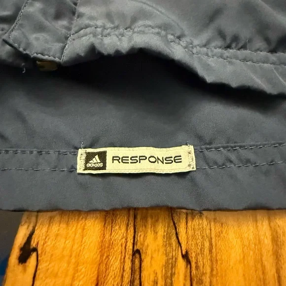 Adidas Clima365 Response Windbreaker Jacket Blue Full Zip Running Mens M - Picture 4 of 11